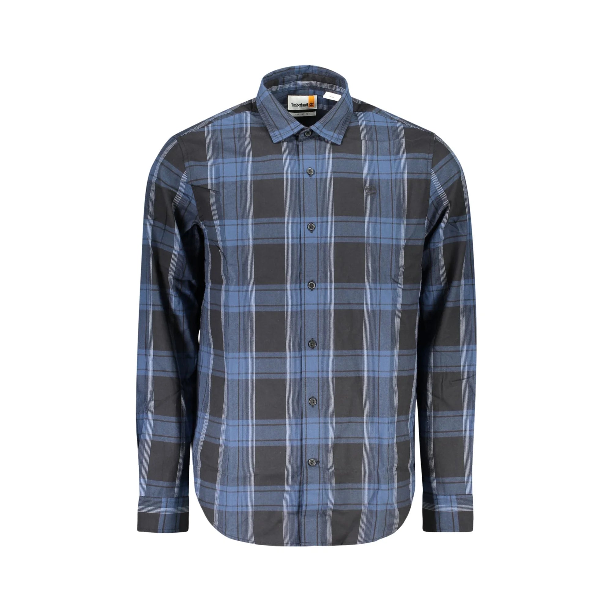 Timberland Camicia Maniche Lunghe Uomo Blu Ricamo Camicie - foto prodotto